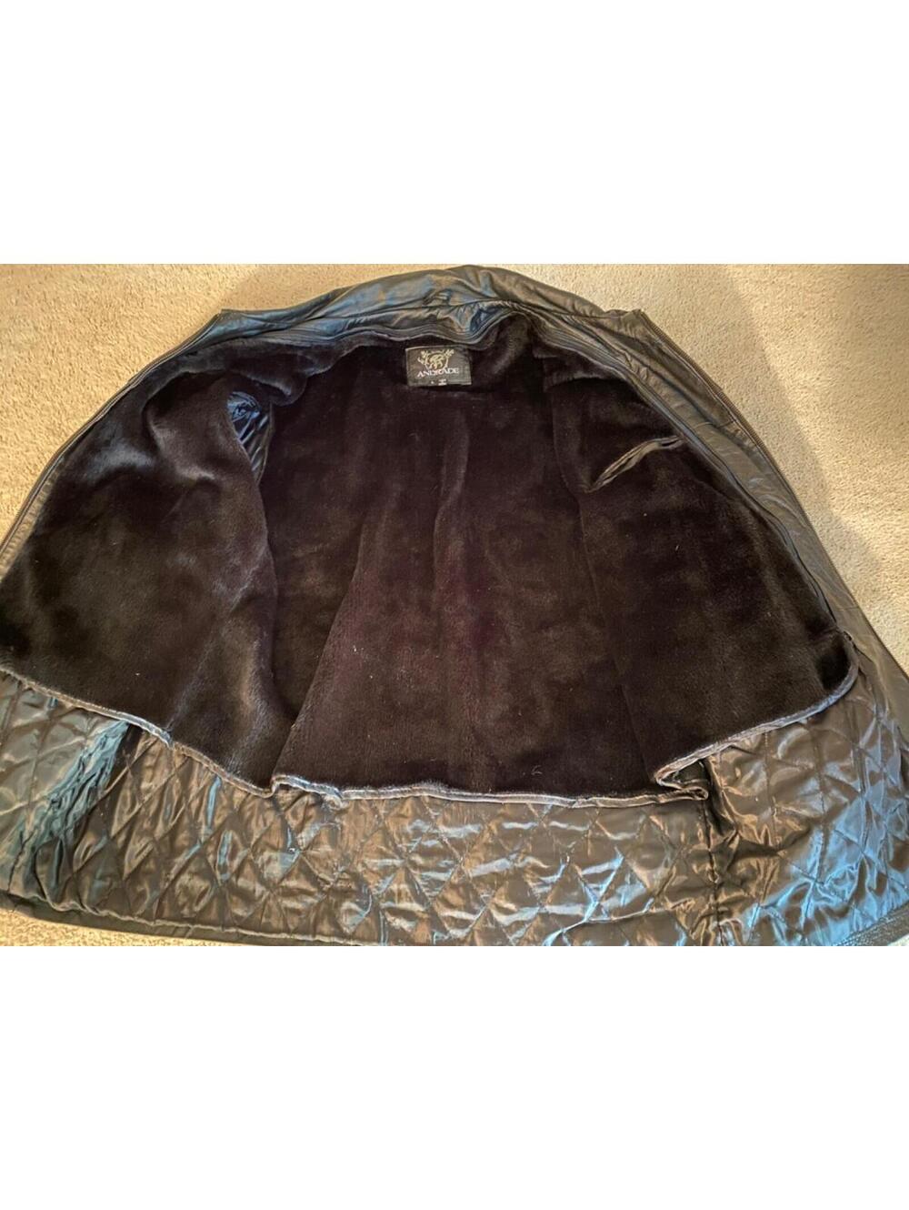 VTG Andrade World Series of Poker Leather Jacket WSOP Large Removable Lining - Picture 12 of 16